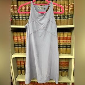Prana Sleeveless Maxi Dress in Light Lavender